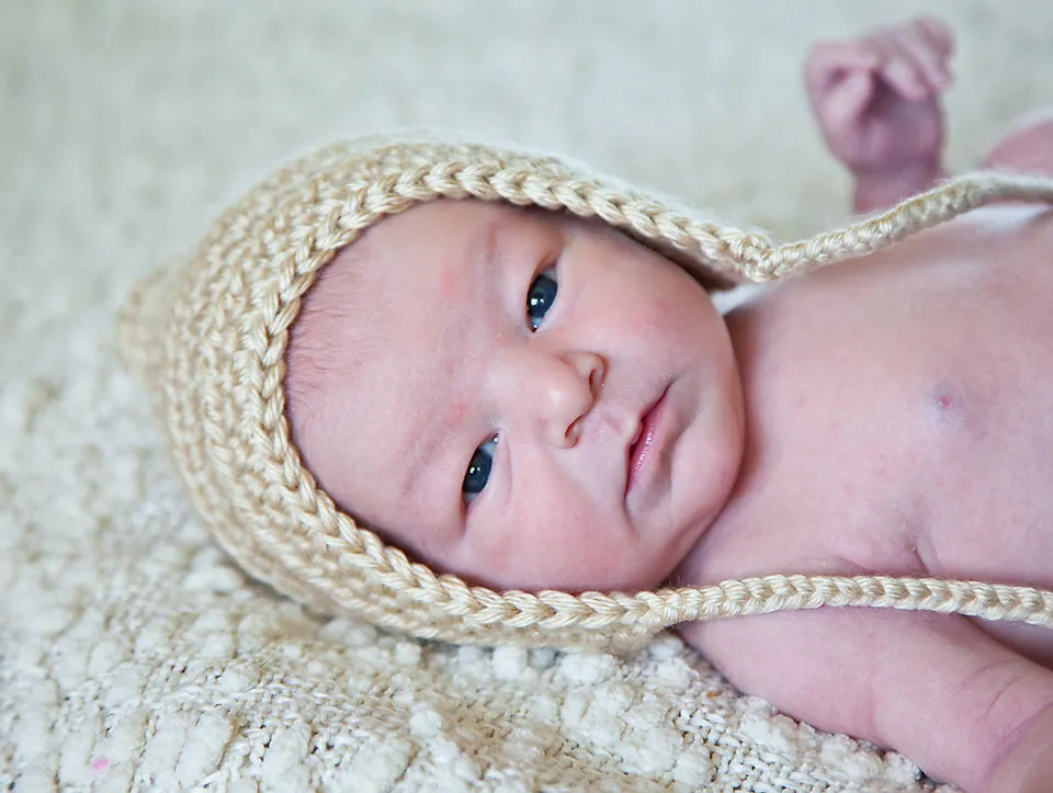 Light brown pixie elf hat