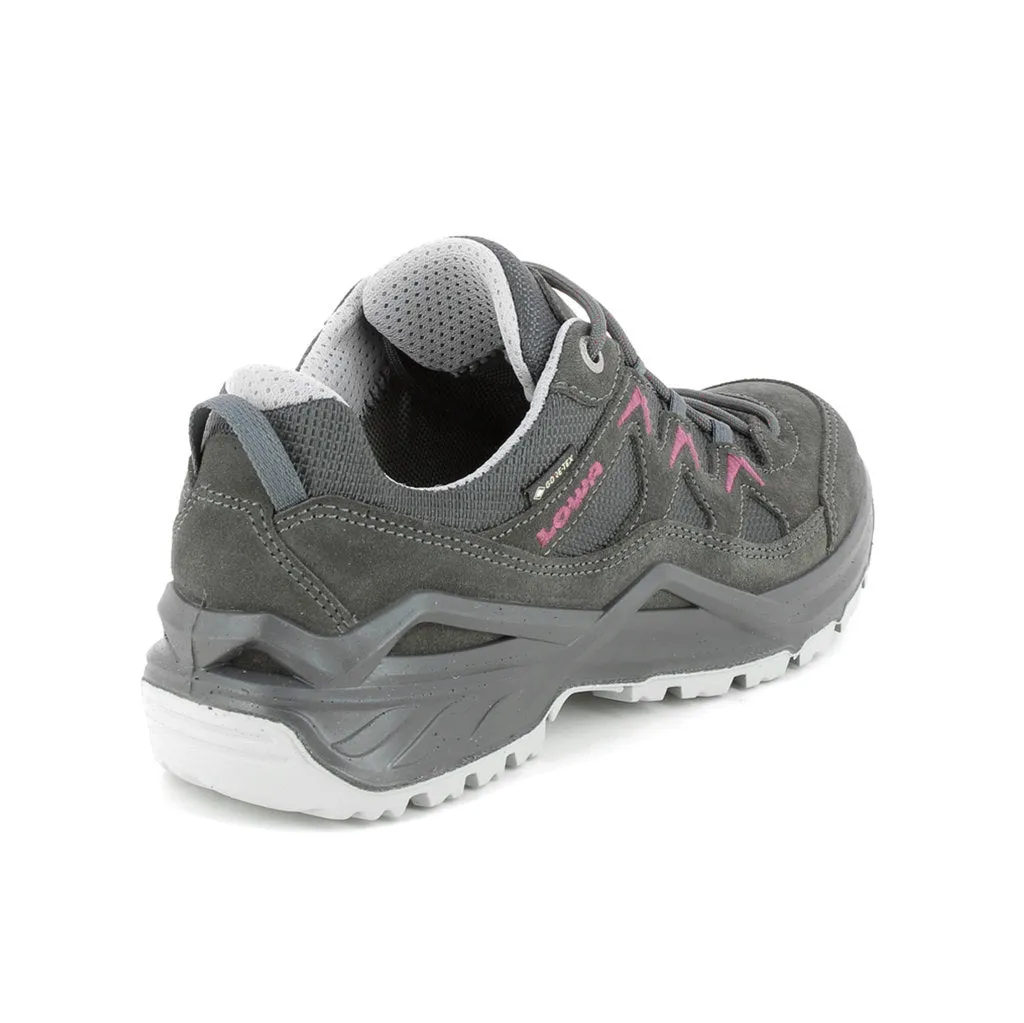 Lowa Sirkos Evo GTX Low Top Suede Textile Women's Waterproof Shoes