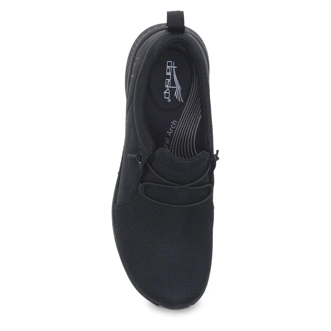 Marlee Lightweight Sneaker in Black Mesh