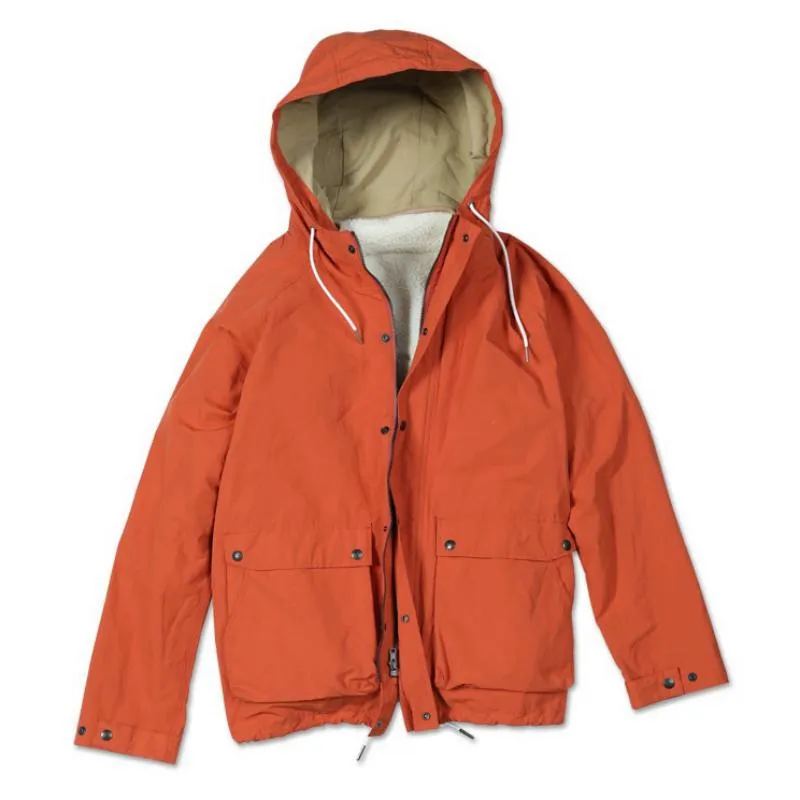 Men's Autumn/Winter Warm Hooded Long Jacket