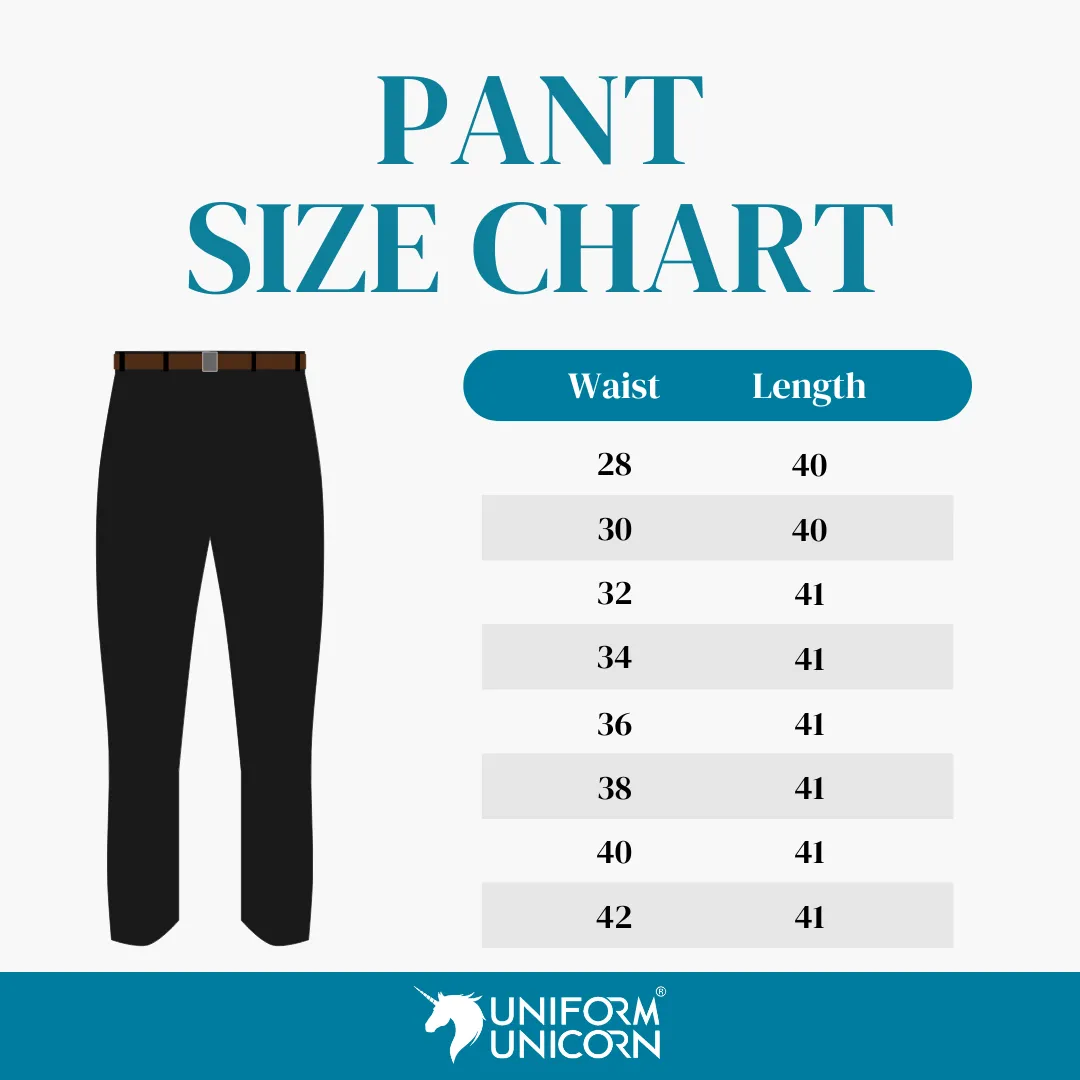 Men's Casual Trousers | Slim Fit Formal Pants for Men | Stylish Trousers for Men | Comfortable Office Wear Pants - Black - PANT_L