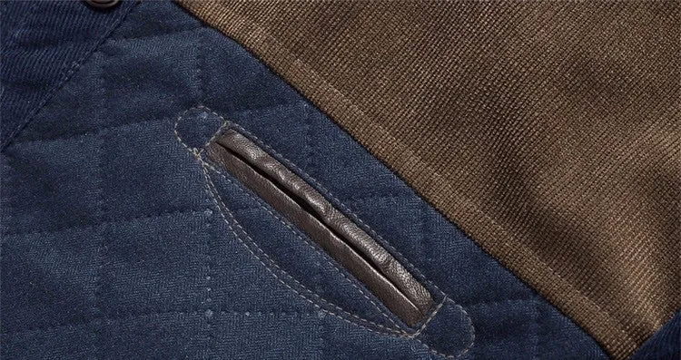 Men's Warm High Quality Winter Jacket, European Style