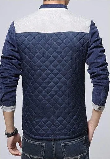 Men's Warm High Quality Winter Jacket, European Style