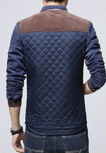 Men's Warm High Quality Winter Jacket, European Style