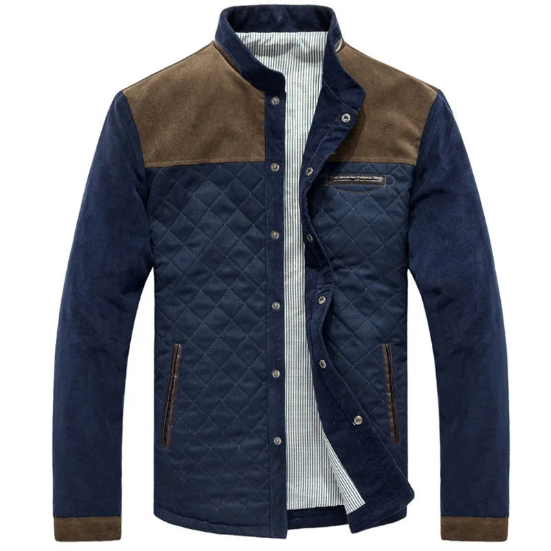 Men's Warm High Quality Winter Jacket, European Style