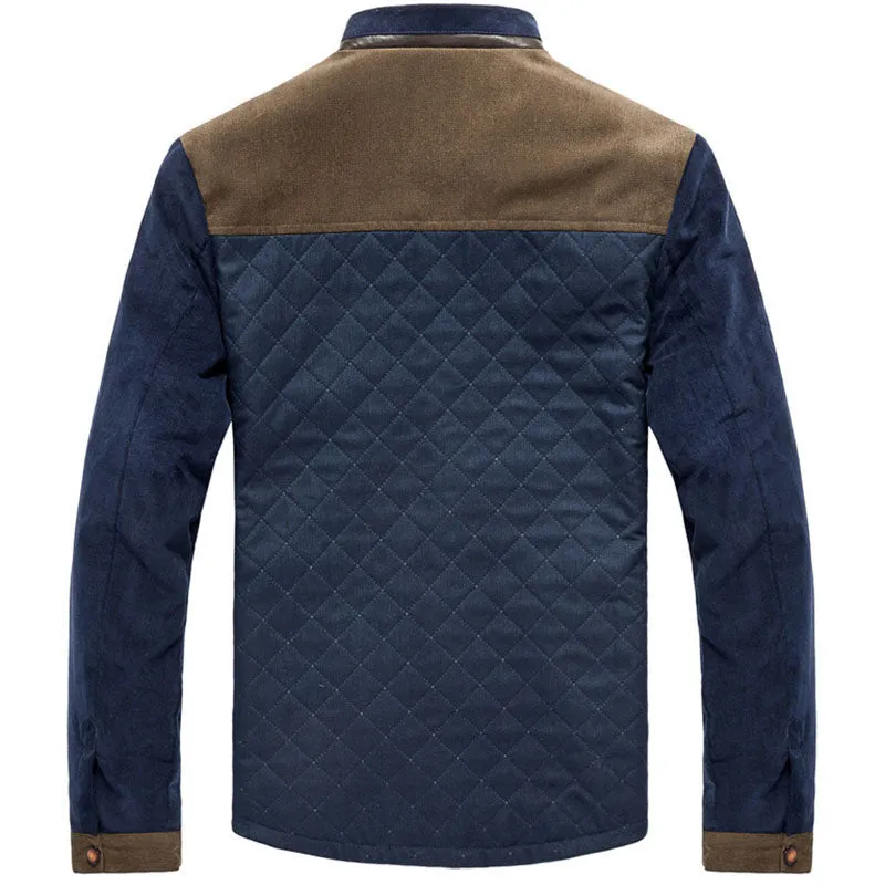 Men's Warm High Quality Winter Jacket, European Style