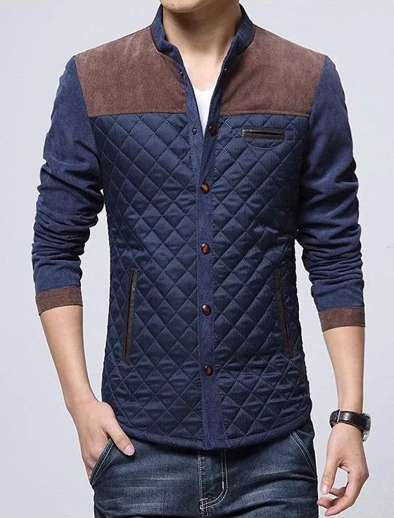 Men's Warm High Quality Winter Jacket, European Style