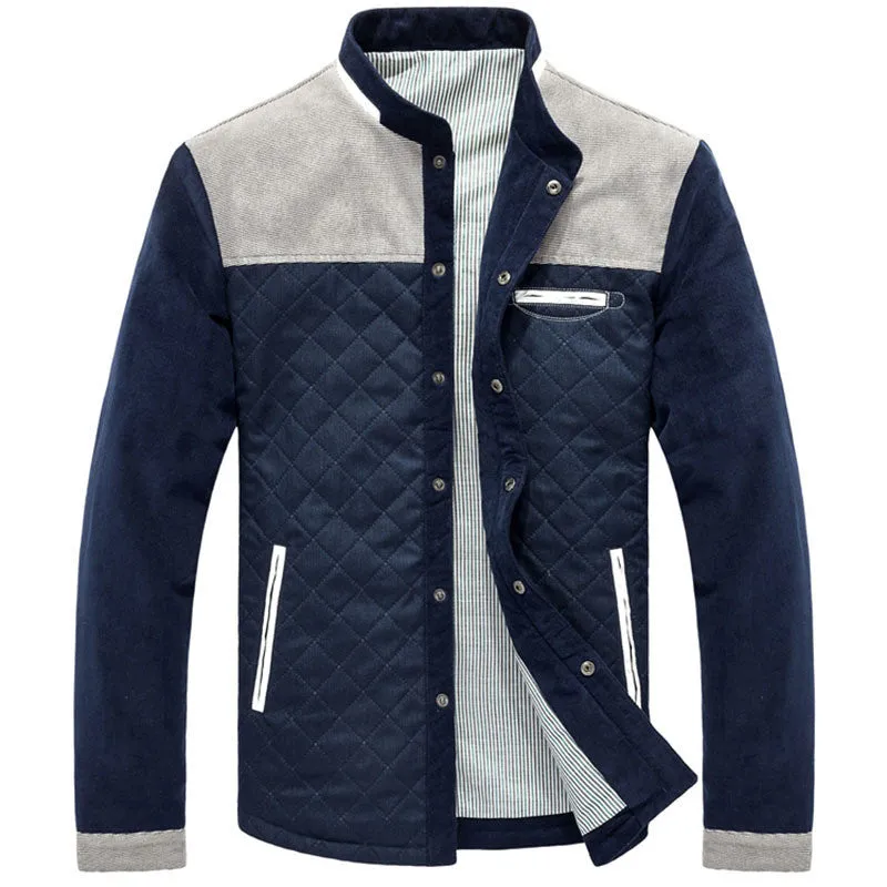 Men's Warm High Quality Winter Jacket, European Style