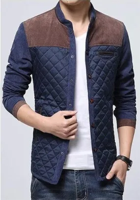 Men's Warm High Quality Winter Jacket, European Style