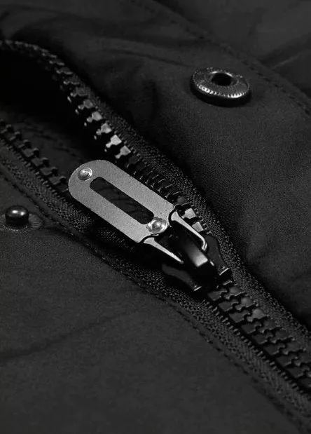 Men's Winter Casual Warm Hooded Short Jacket