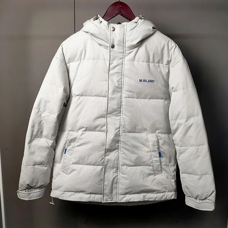 Men's Winter Warm Hooded Down Jacket