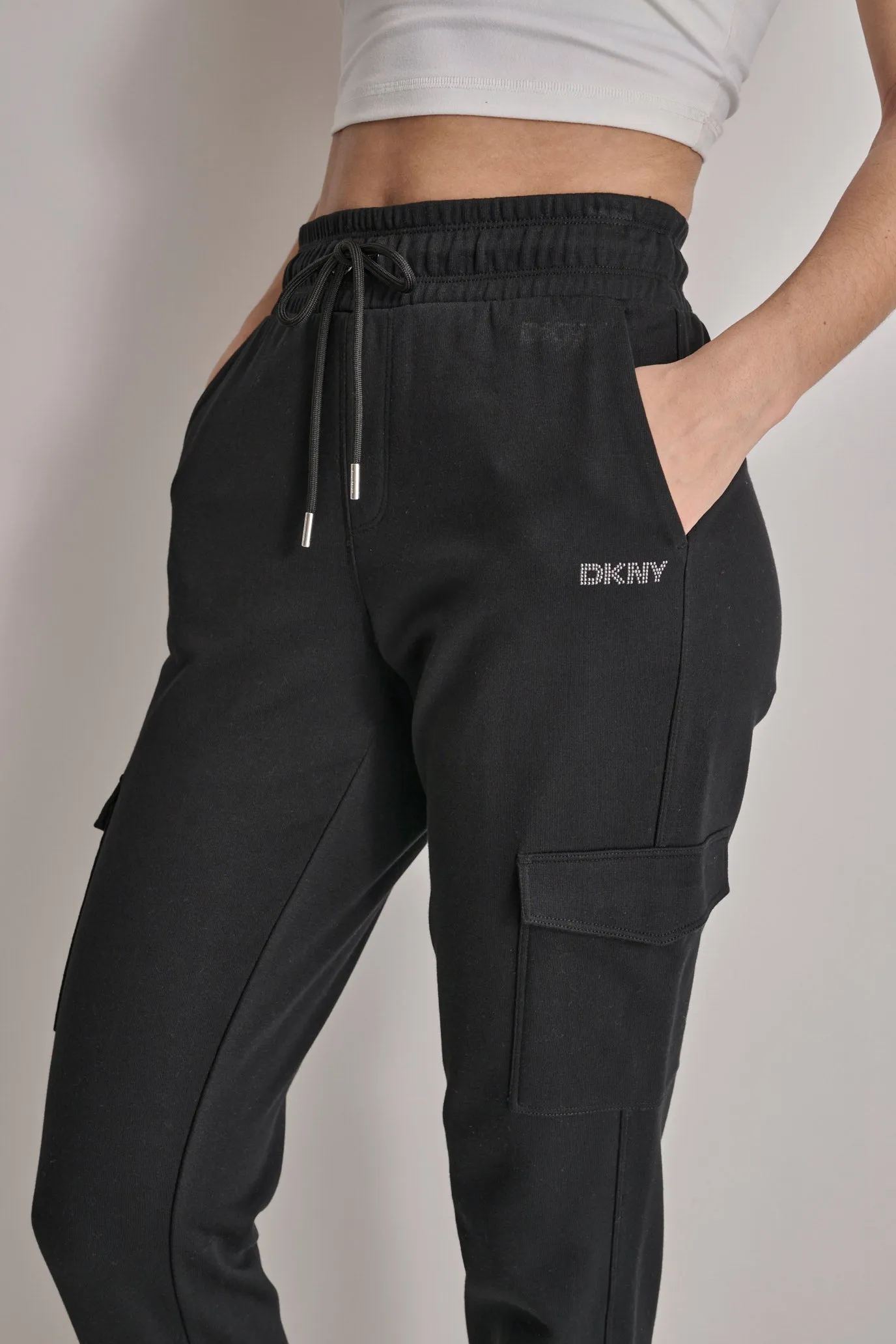 MINI STUD LOGO JOGGER WITH CARGO POCKETS