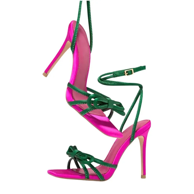 Multi Fashion Square Toe High Heel  Summer  Women Shoe