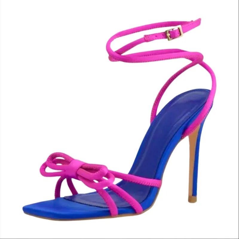 Multi Fashion Square Toe High Heel  Summer  Women Shoe