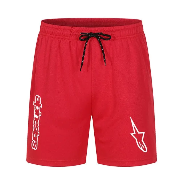 New Sports Shorts Red Black Gray Breathable Comfortable Jogging Fitness Pants Summer Fashion Casual