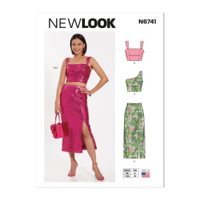 Newlook Pattern Un6741 Misses' Two-Piece Dresses