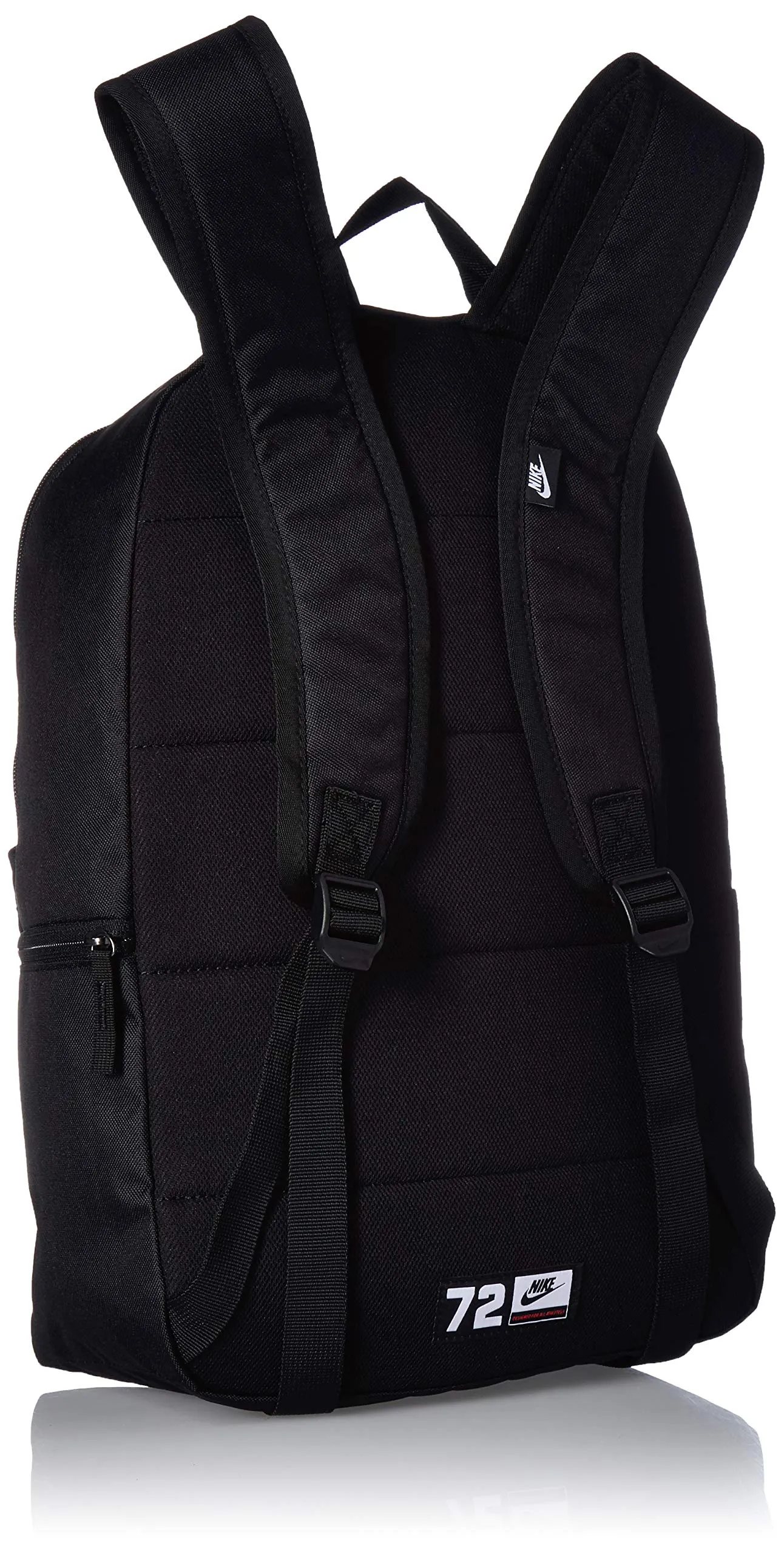 NIKE Heritage Backpack 2.0, Black/Black/White, Misc