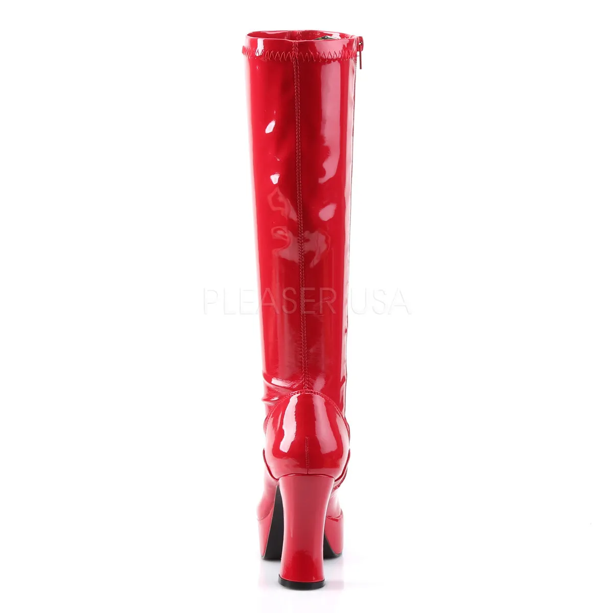 Platform GoGo Boot with 4-inch Heel EXOTICA-2000
