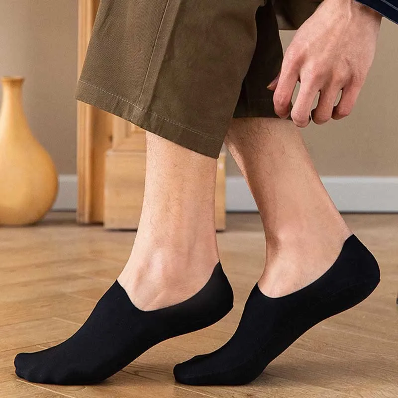 Plus Size Supper Soft No Show Socks(5 Pairs)