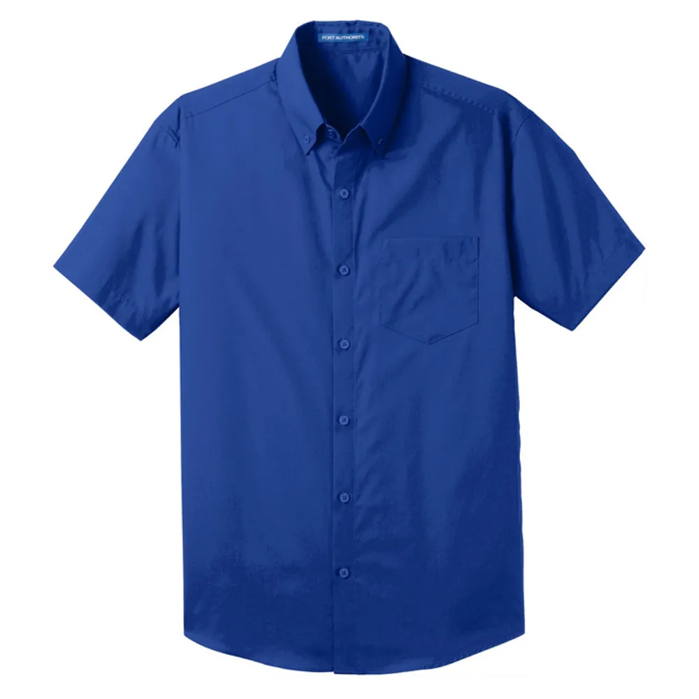 Port Authority Short Sleeve Carefree Poplin Shirt