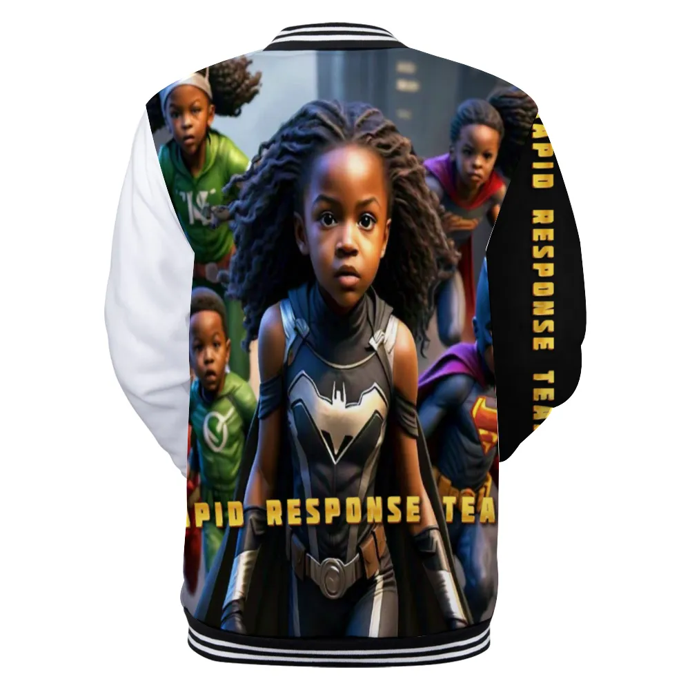 Rapid response 1st Edition  Kids' Slim Fit Thin Japanese Terry Baseball Jackets
