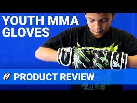 Revgear Kids Deluxe MMA Gloves - Blue