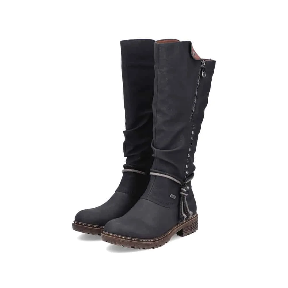 RIEKER TALL WOMEN'S WINTER BOOT - RIEKER | Z4759-01