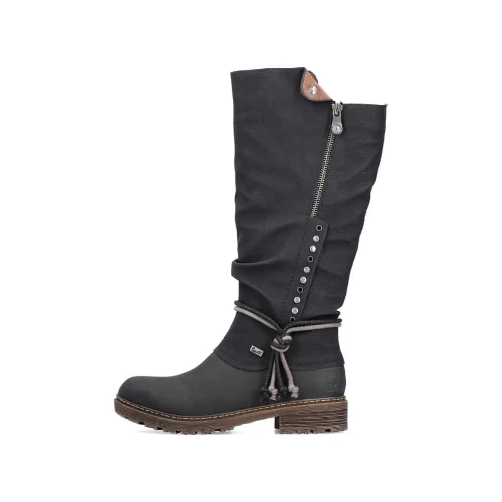 RIEKER TALL WOMEN'S WINTER BOOT - RIEKER | Z4759-01