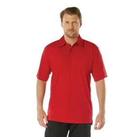 Rothco Tactical Performance Polo Shirt / Red
