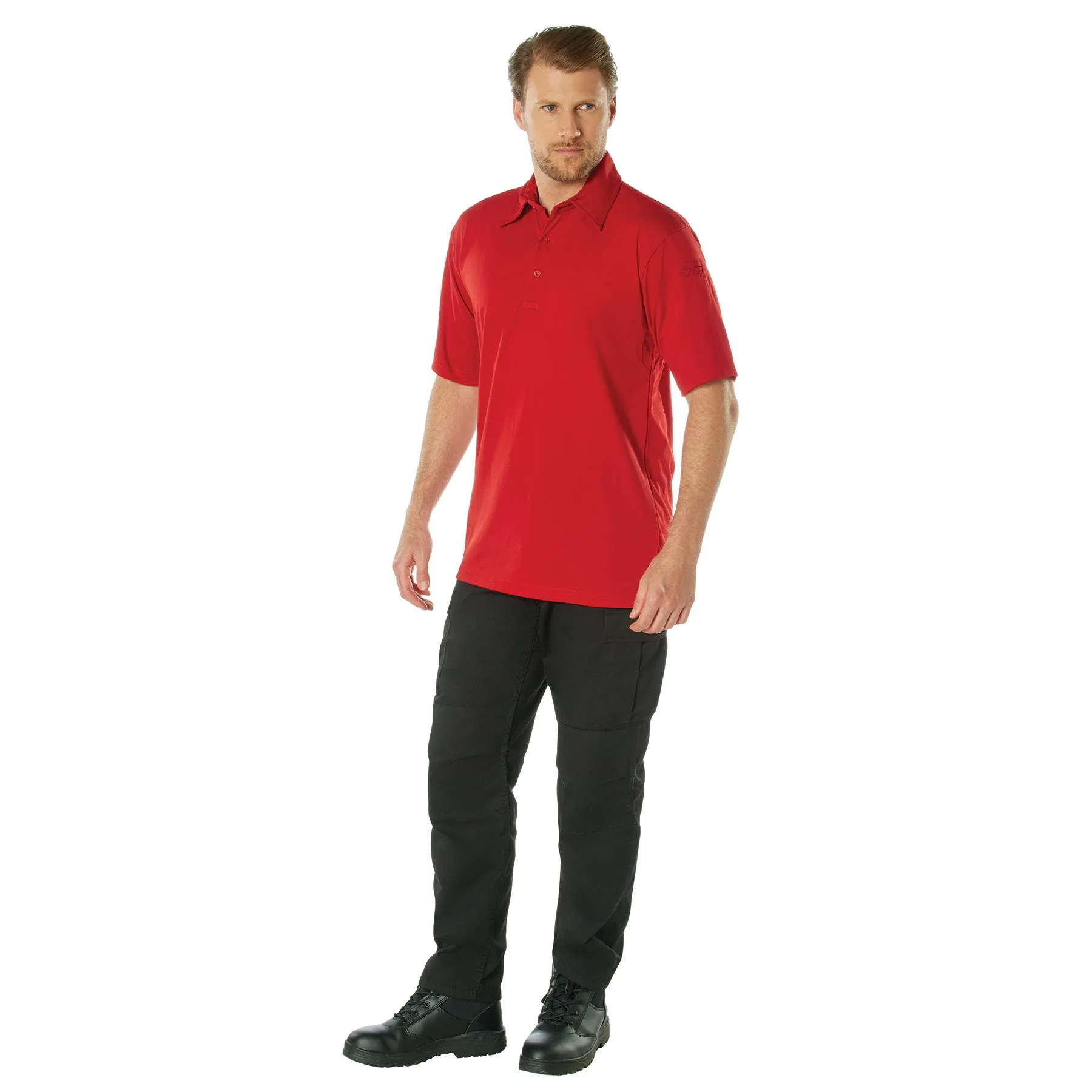 Rothco Tactical Performance Polo Shirt / Red