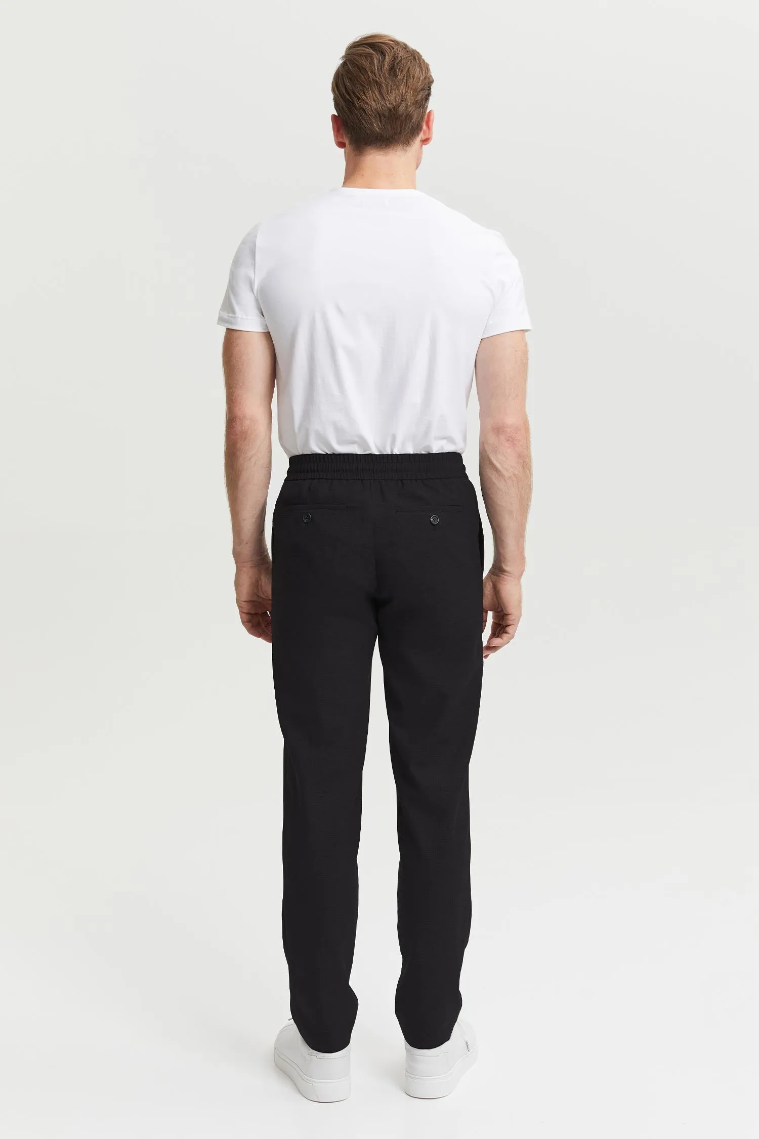 Sampo Wool Trousers Black