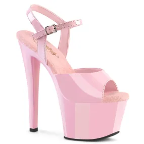 SKY-309 Pleaser Baby Pink Patent Sexy Platform Shoes (Pole Dancing Heels)