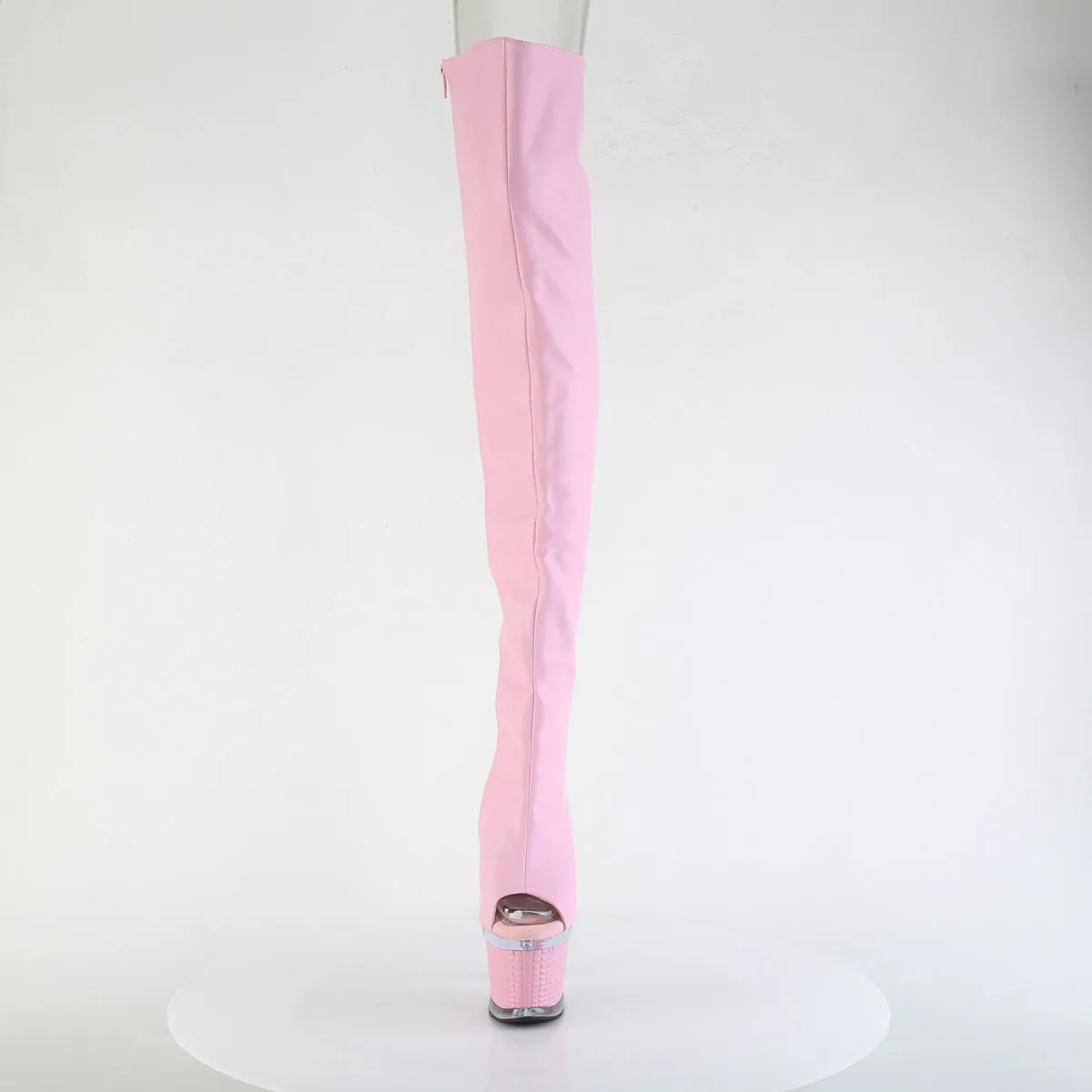 SPECTATOR-3030 Pleaser Baby Pink Faux Leather Sexy Platform Shoes (Pole Dancing Heels)