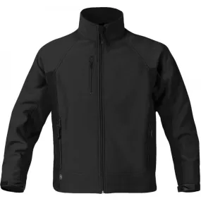 Stormtech Men's Black/Black Crew Bonded Thermal Shell