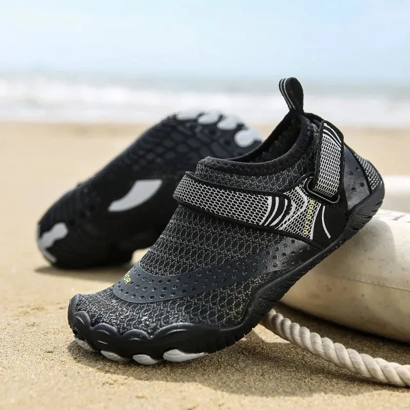 Summer Kids Beach Barefoot Water Shoes - Aqua Swimming Shoes for Boys and Girls
