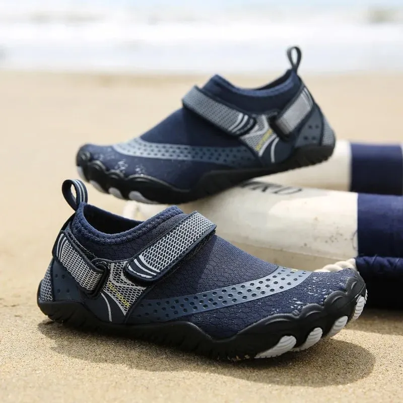 Summer Kids Beach Barefoot Water Shoes - Aqua Swimming Shoes for Boys and Girls