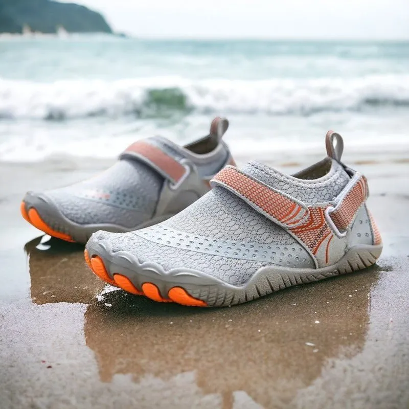 Summer Kids Beach Barefoot Water Shoes - Aqua Swimming Shoes for Boys and Girls