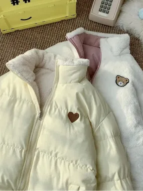 Thick Loose Warm Parker Jacket