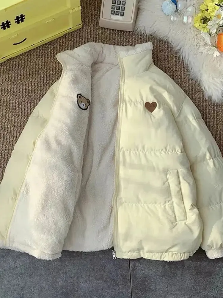 Thick Loose Warm Parker Jacket