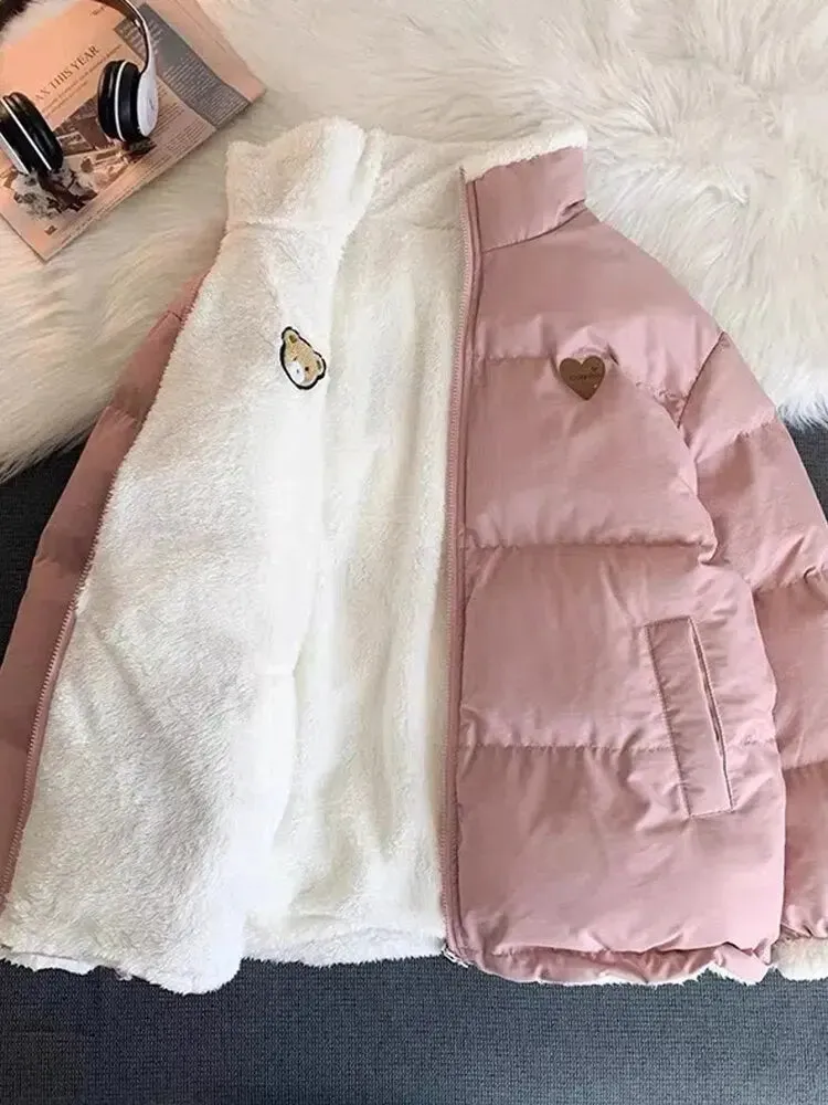 Thick Loose Warm Parker Jacket