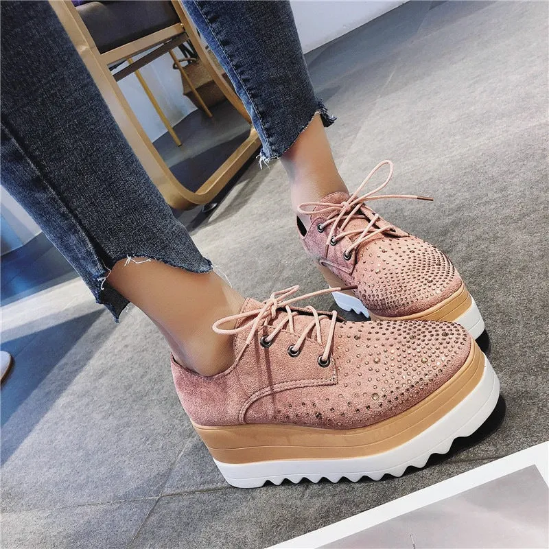 Thick-soled platform shoes | Brodtica.com