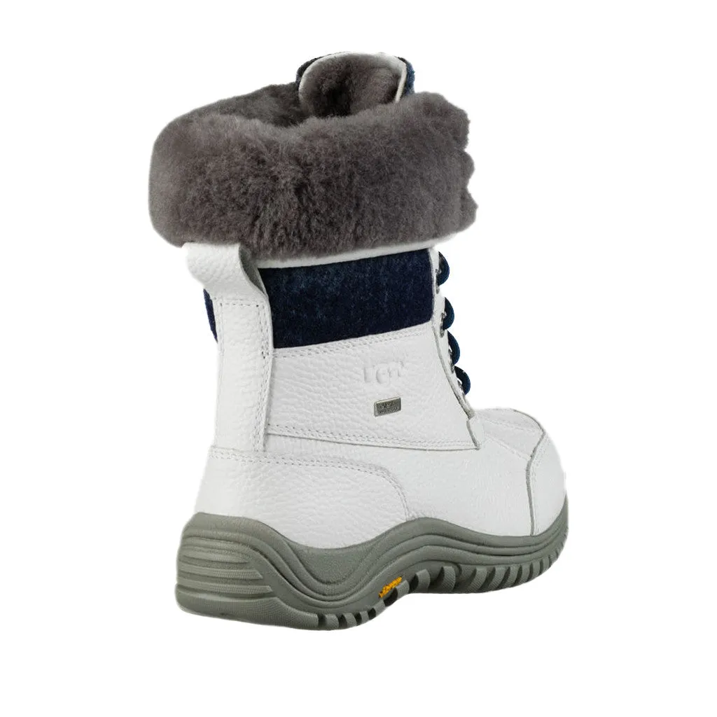 UGG Adirondack II Women's Waterproof Lace Up Boots in White