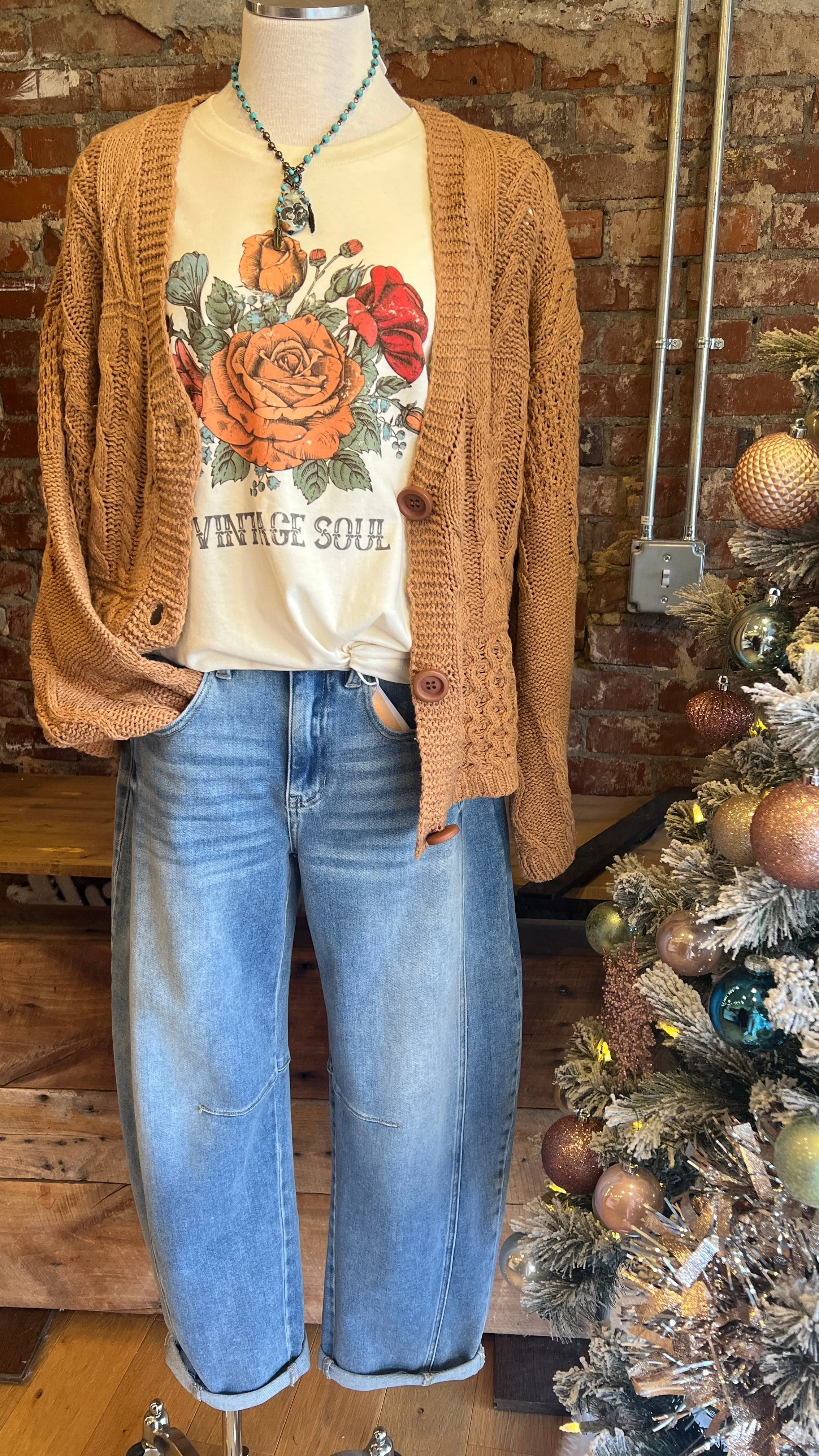 Vintage Soul Floral Graphic Tee