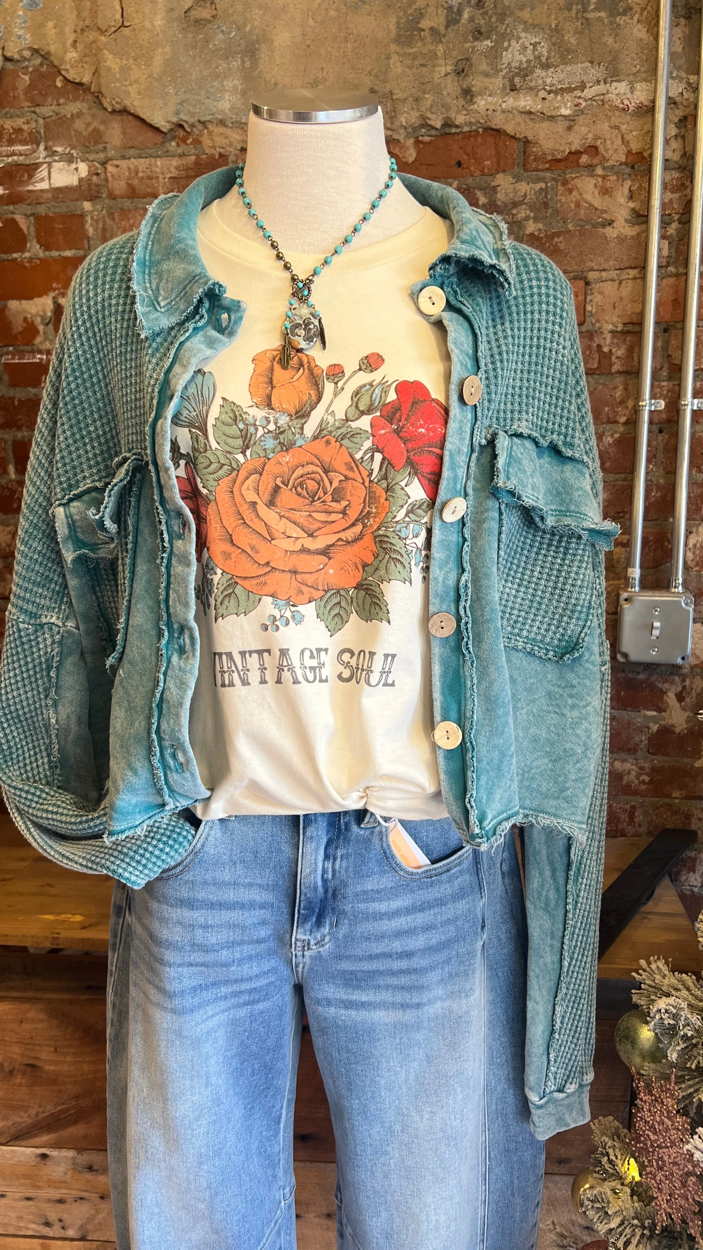 Vintage Soul Floral Graphic Tee