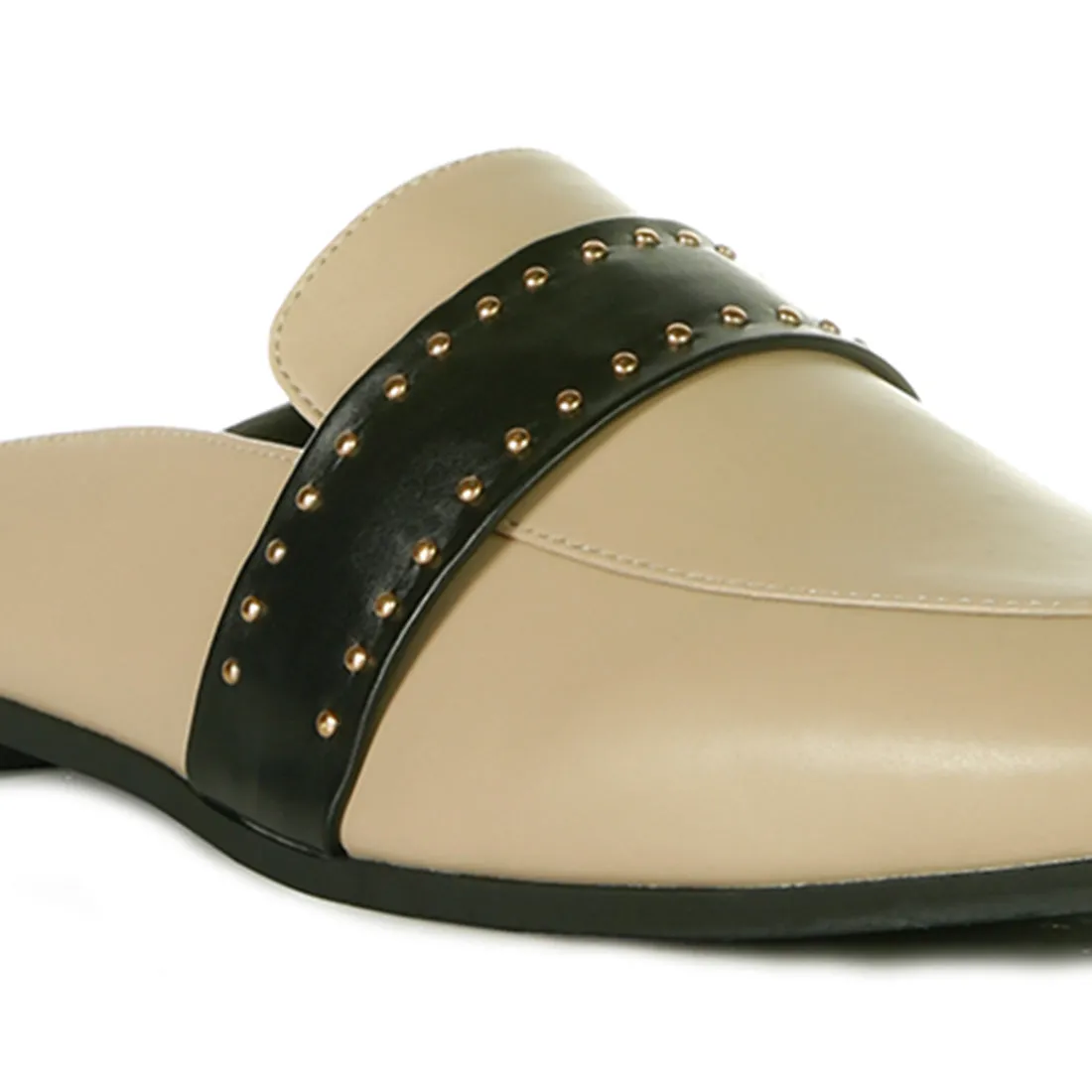 Walkout Studded Flat Mules