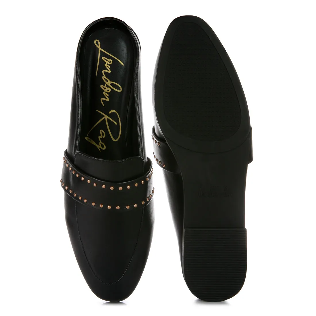 Walkout Studded Flat Mules