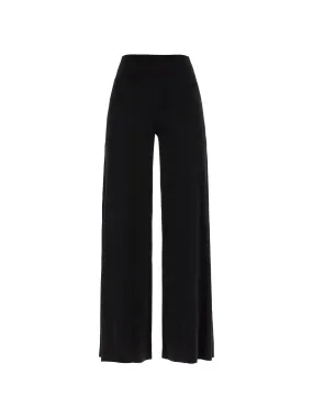 Wide-Leg Lycra Pants