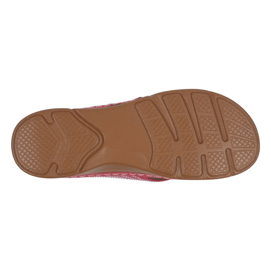 Women's Amari Flower Thong Flat Comfort Sandals