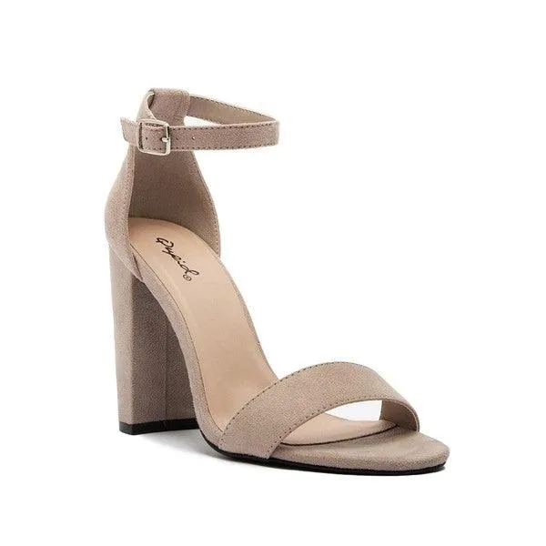 Womens Cashmere Heels Sandals