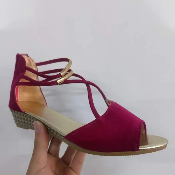 Women'S Fashion Strap Wedge Sandals 85980251